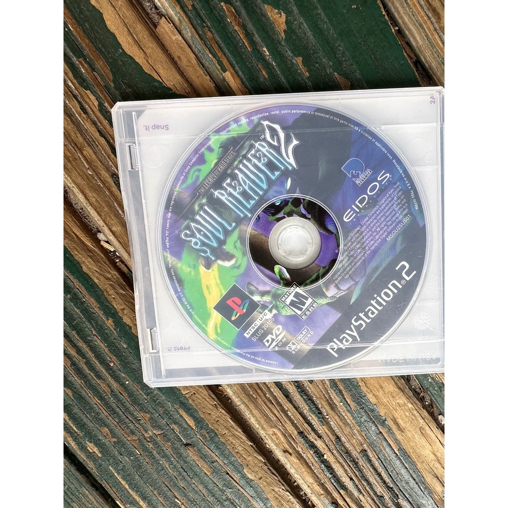 Soul Reaver 2 Legacy of Kain Sony PlayStation 2 PS2 Game Disc Only SLUS-20165
